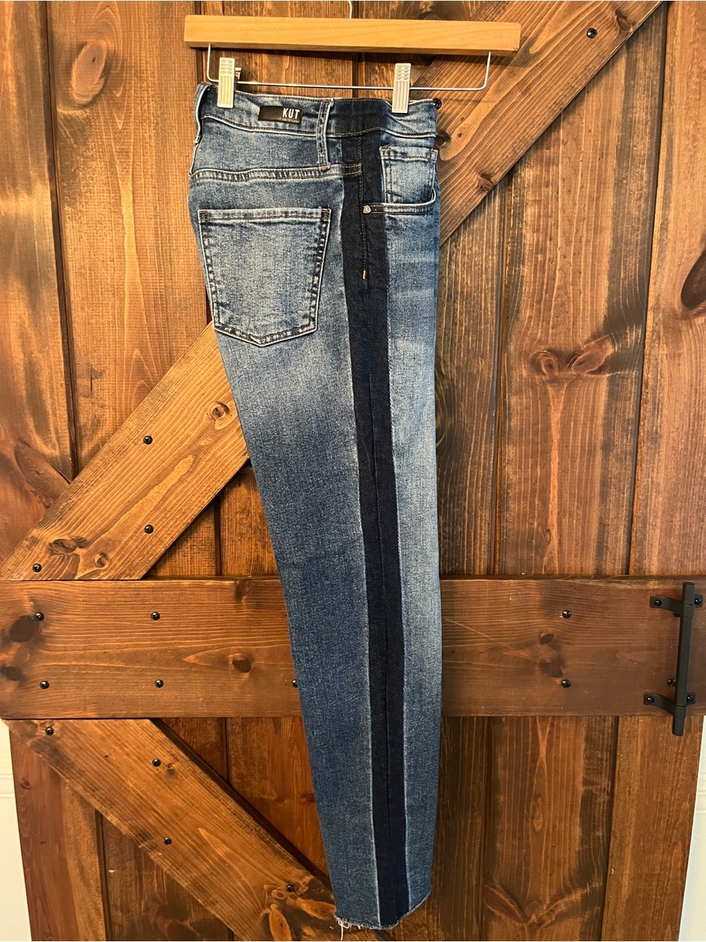 KUT women’s ankle straight leg Jeans size 01 - Picture 6 of 9